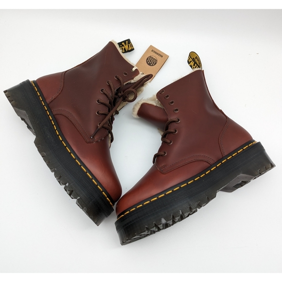 🆕DR. MARTENS Jadon Abruzzo Combat Boot - Picture 11 of 15